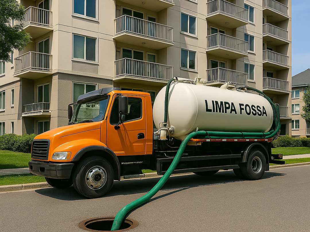 Limpeza de fossa para condomínios