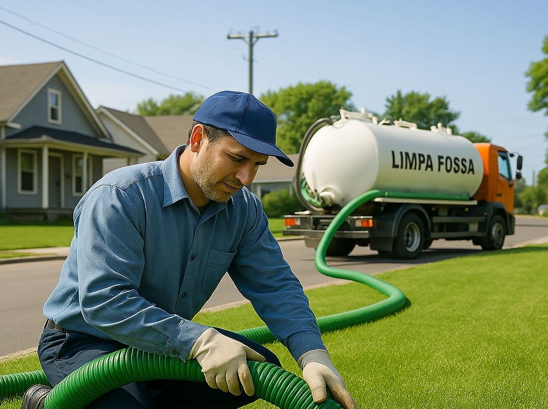 Limpeza de fossa para residência